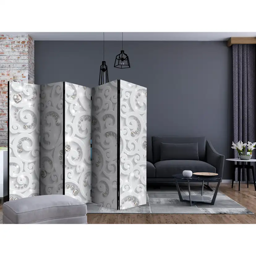 Rumsavdelare Skärmvägg Arkiio Abstract Glamor II 225x172 cm