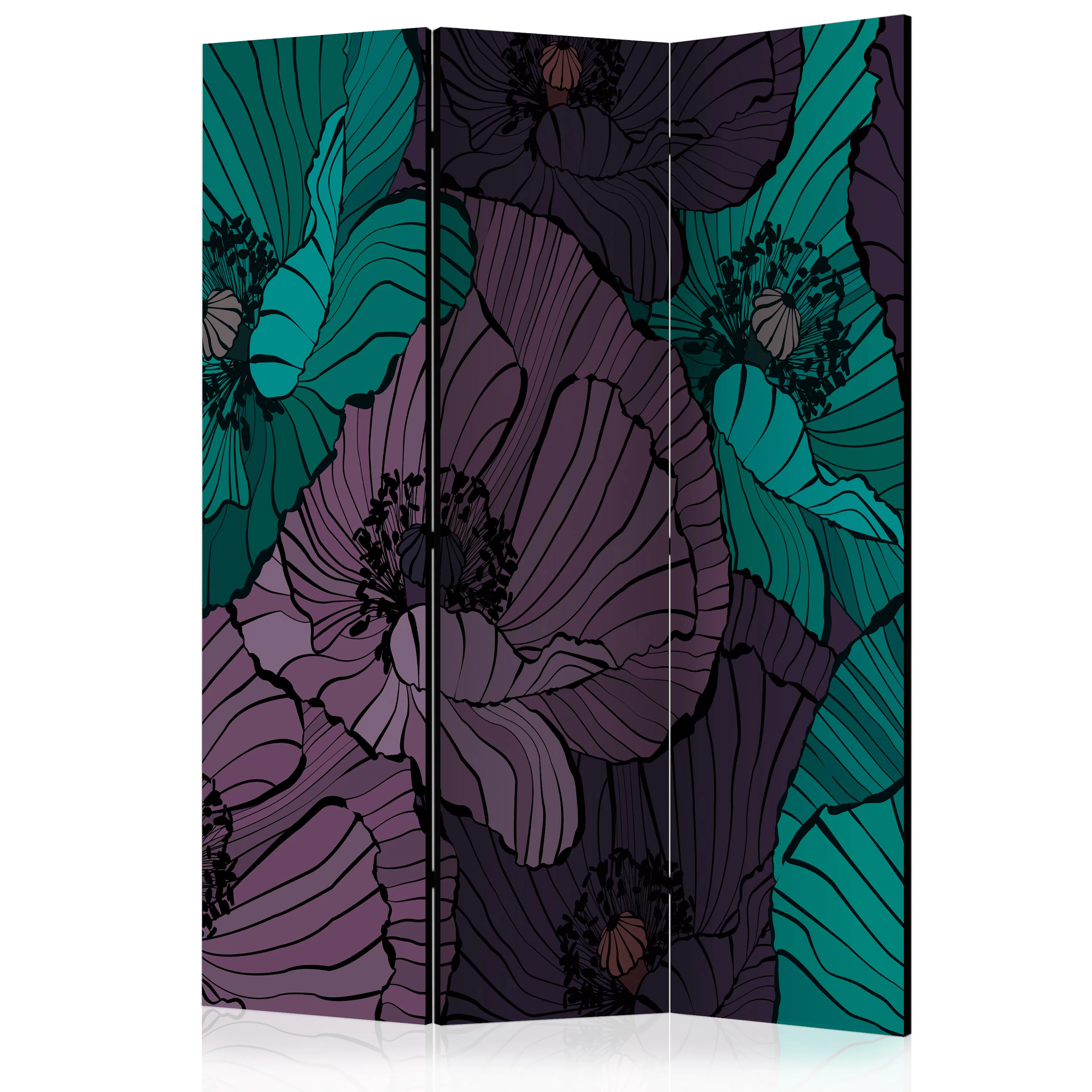Rumsavdelare Skärmvägg Arkiio Flowerbed 135x172 cm