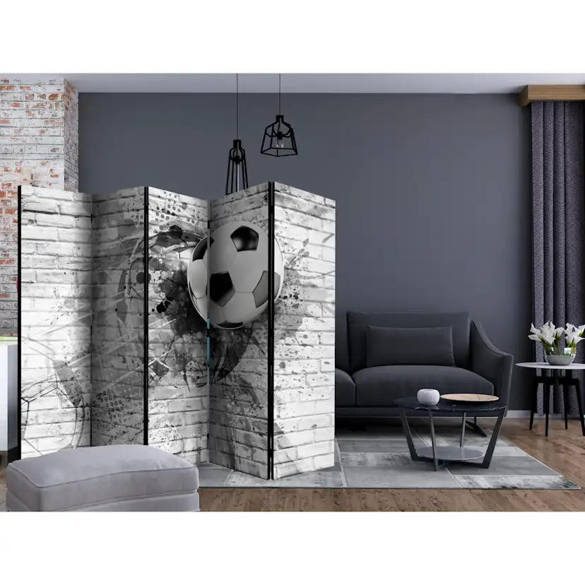 Rumsavdelare Skärmvägg Arkiio Dynamic Football II 225x172 cm