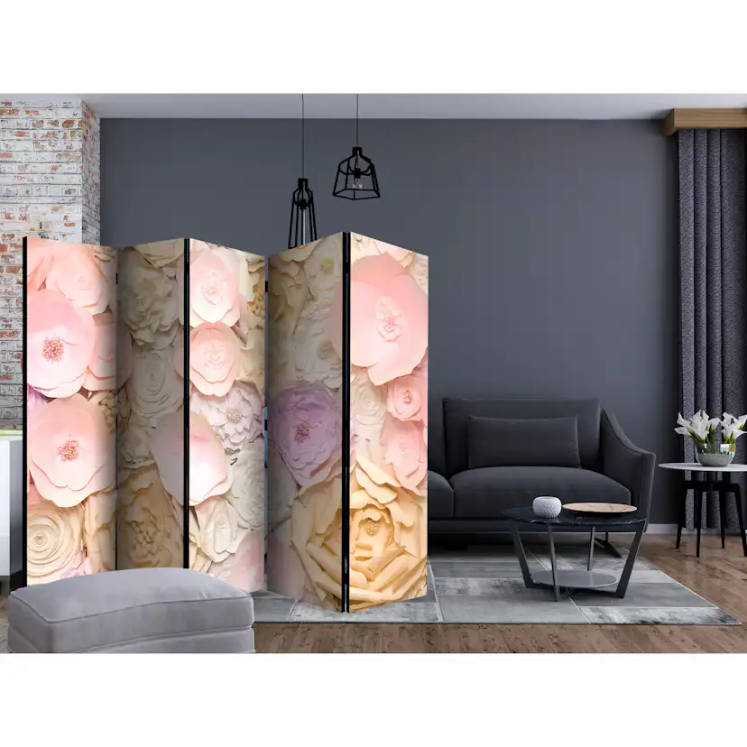 Rumsavdelare Skärmvägg Arkiio Flower Bouquet II 225x172 cm