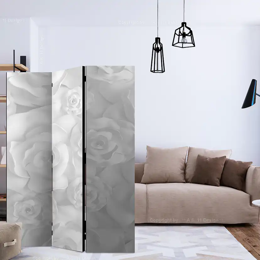 Rumsavdelare Skärmvägg Arkiio Plaster Flowers 135x172 cm