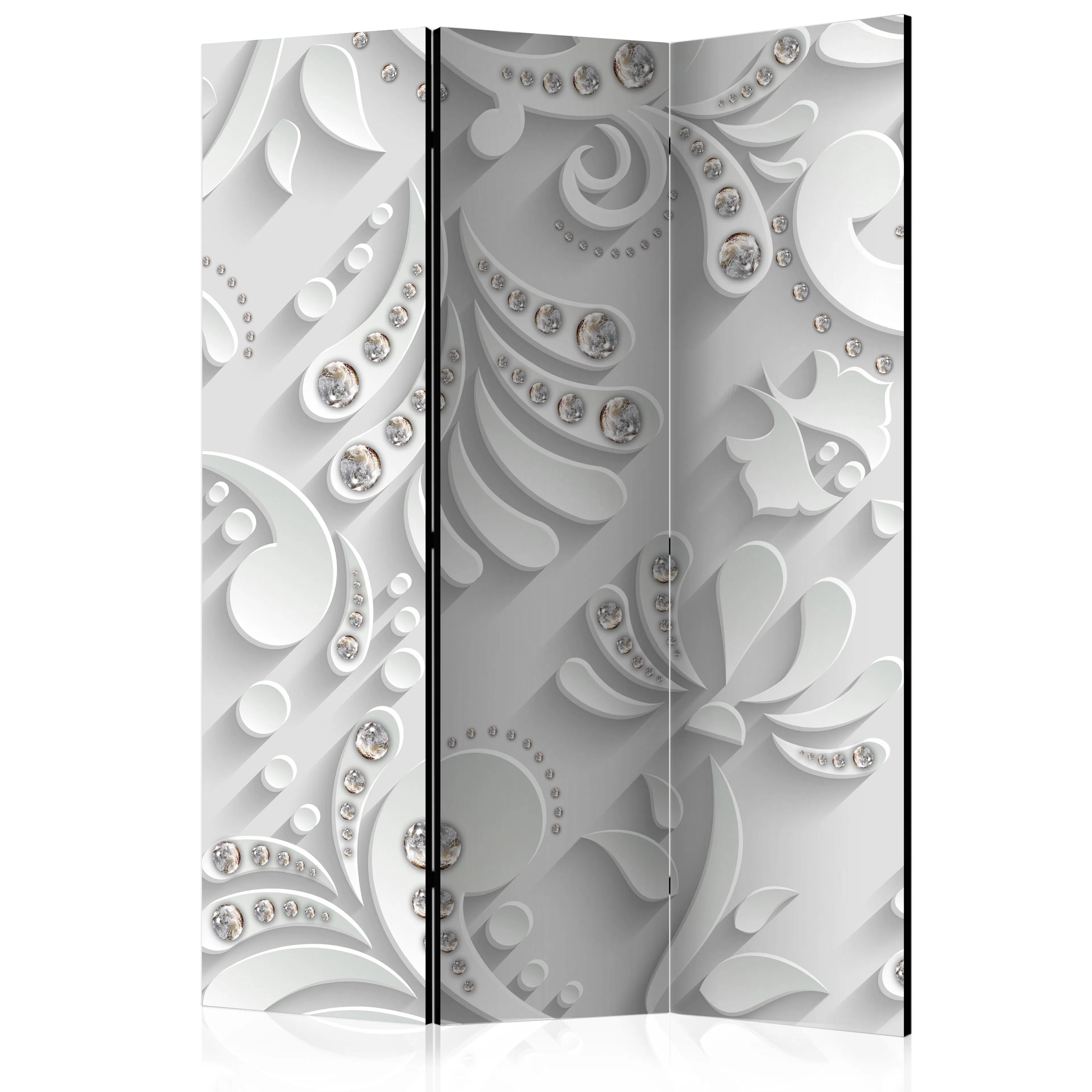 Rumsavdelare Skärmvägg Arkiio Flowers With Crystals 135x172 cm