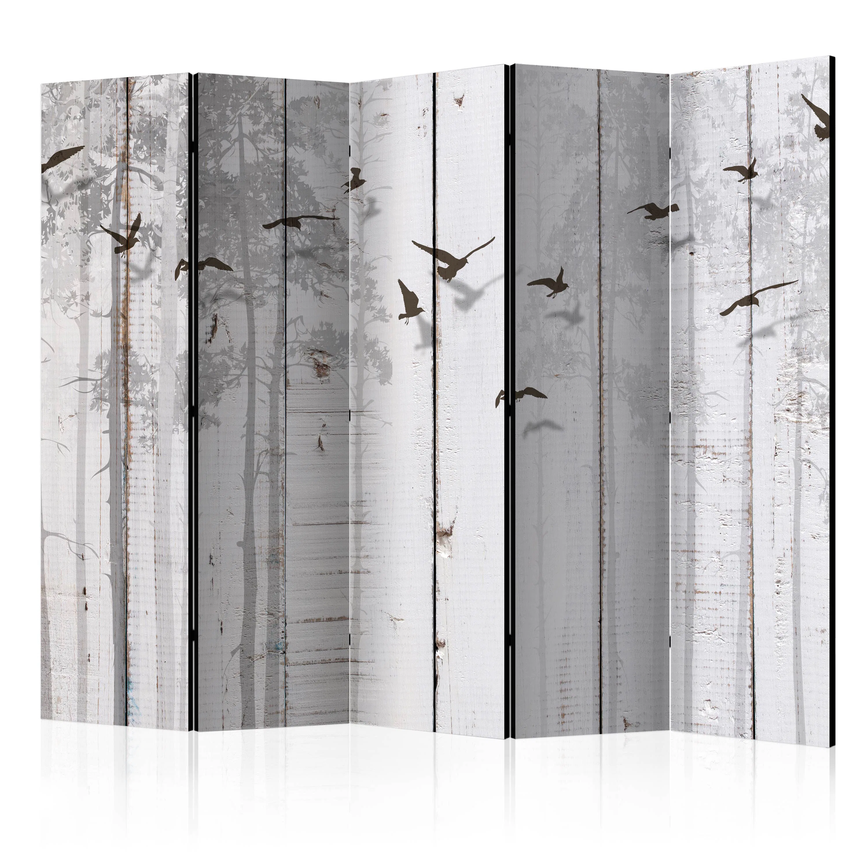 Rumsavdelare Skärmvägg Arkiio Birds on Boards II 225x172 cm