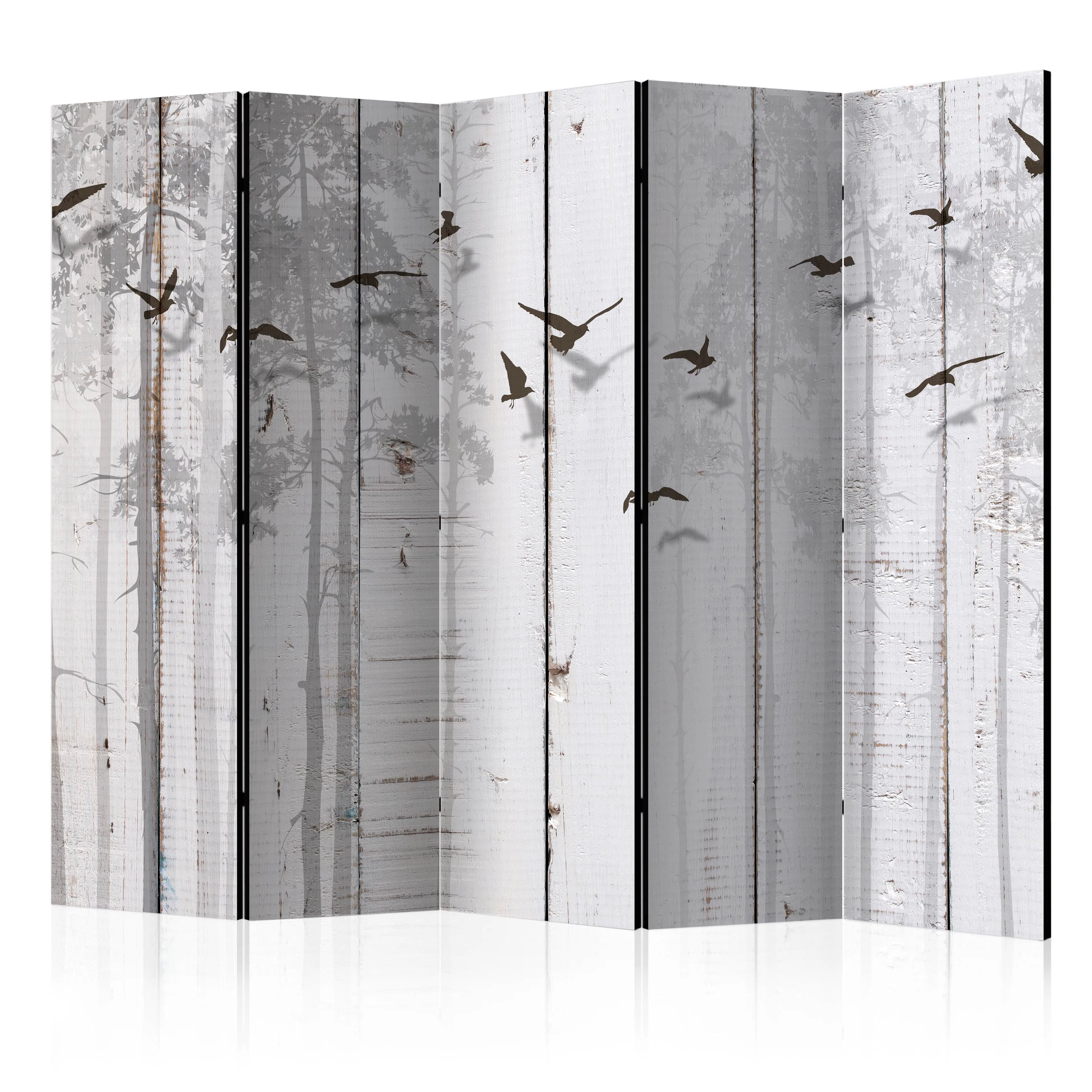 Rumsavdelare Skärmvägg Arkiio Birds on Boards II 225x172 cm