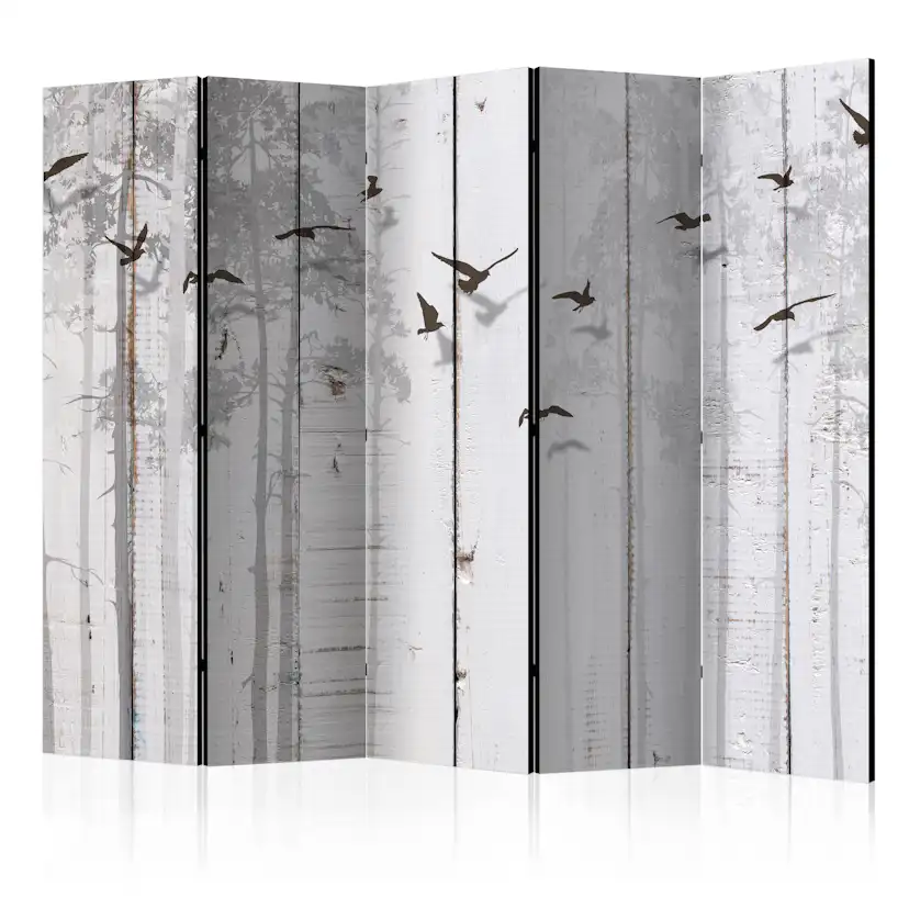 Rumsavdelare Skärmvägg Arkiio Birds on Boards II 225x172 cm