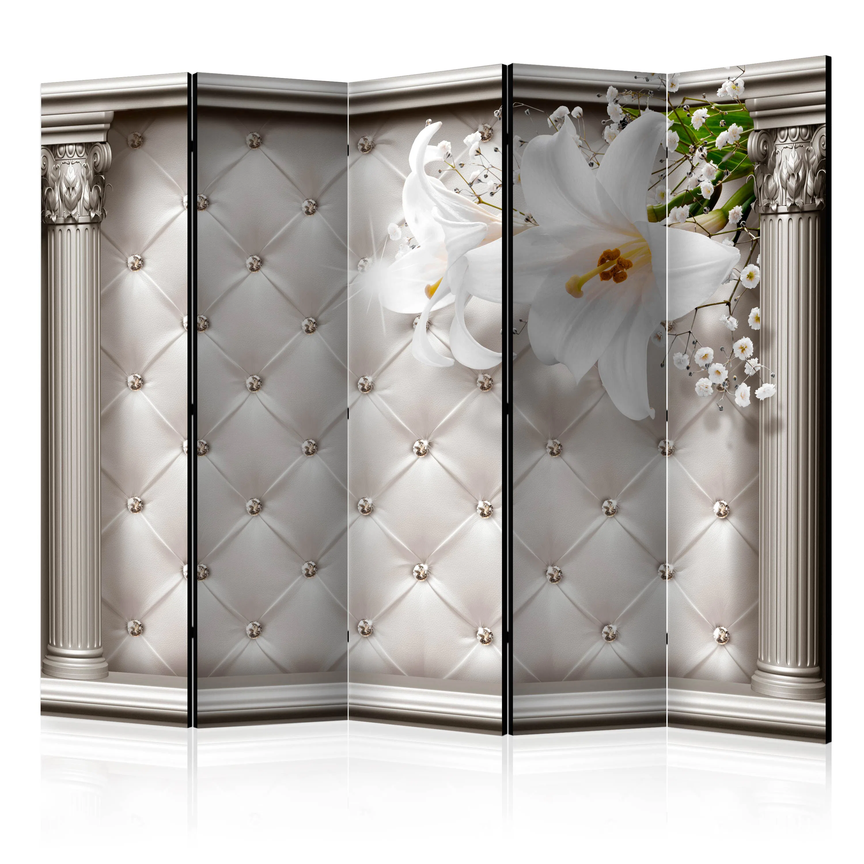 Rumsavdelare Skärmvägg Arkiio Columnar Stage II 225x172 cm