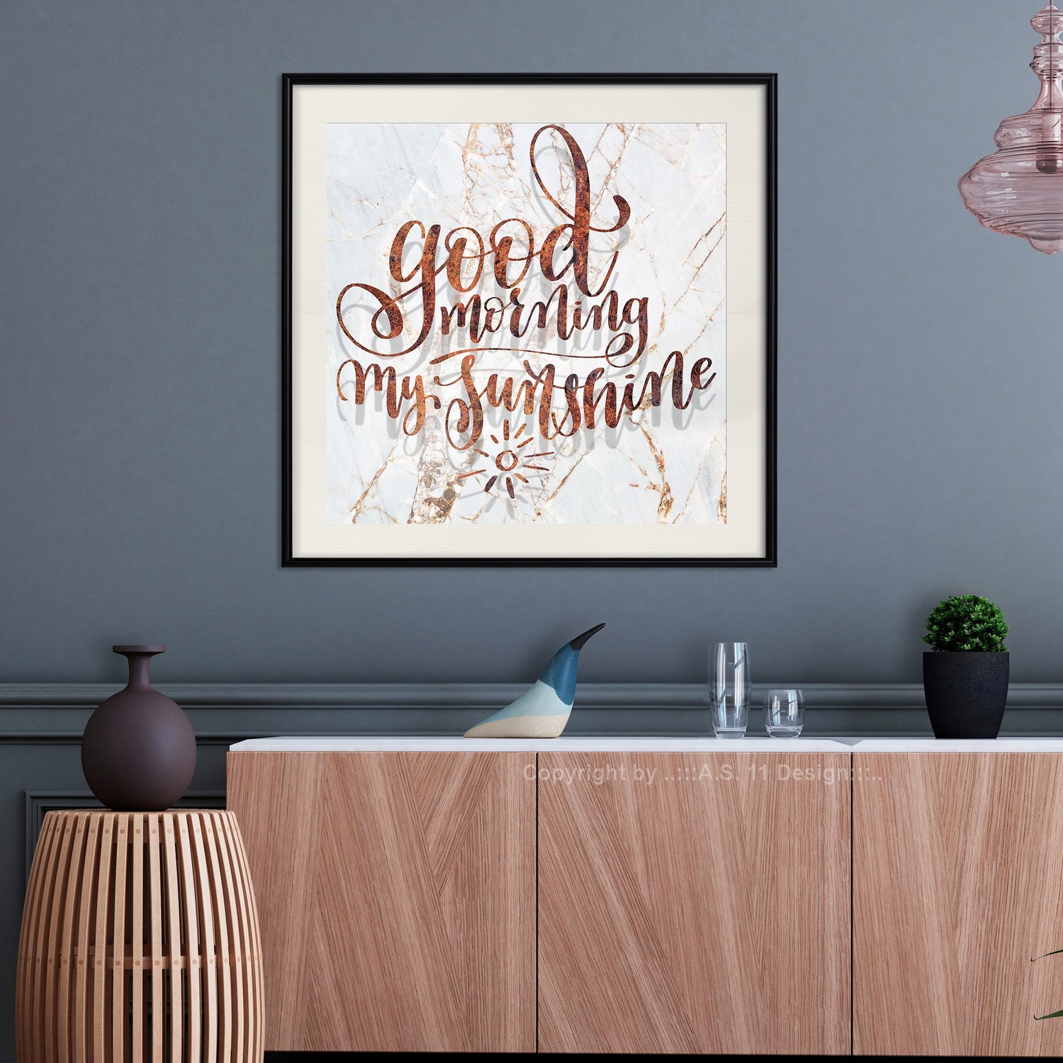 Poster Artgeist Affisch Good Morning My Sunshine