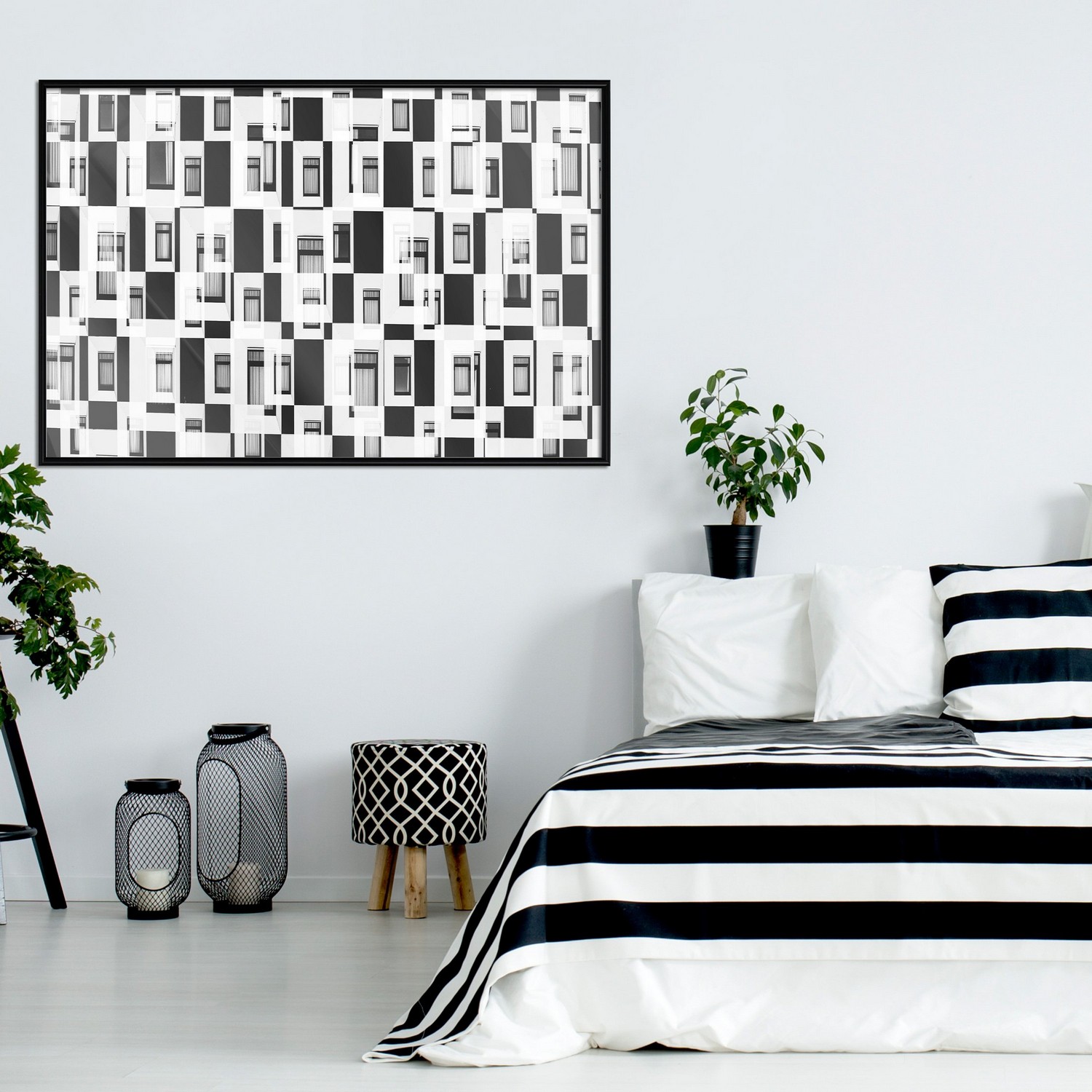 Poster Artgeist Affisch Abstract Windows