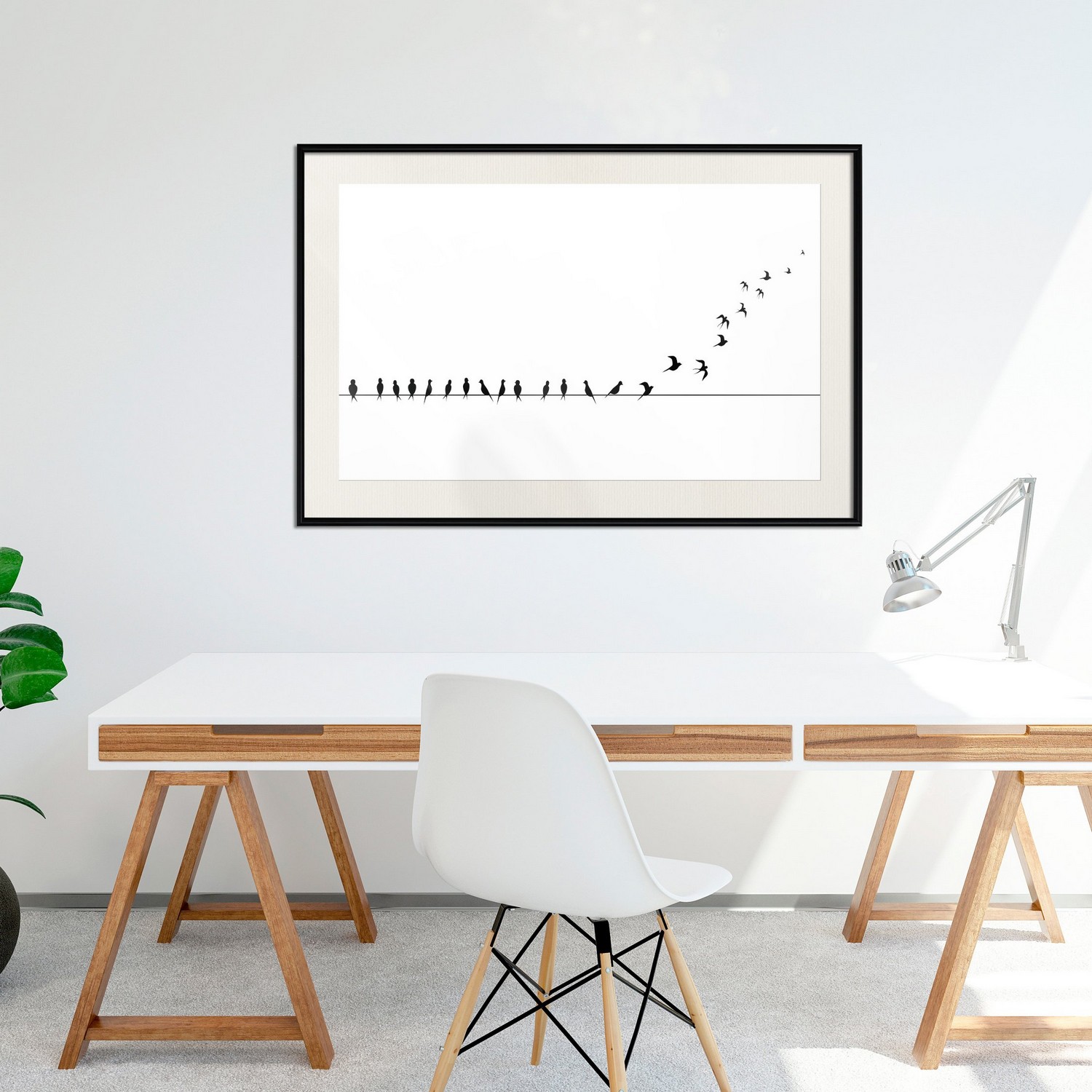 Poster Artgeist Affisch Let's Fly