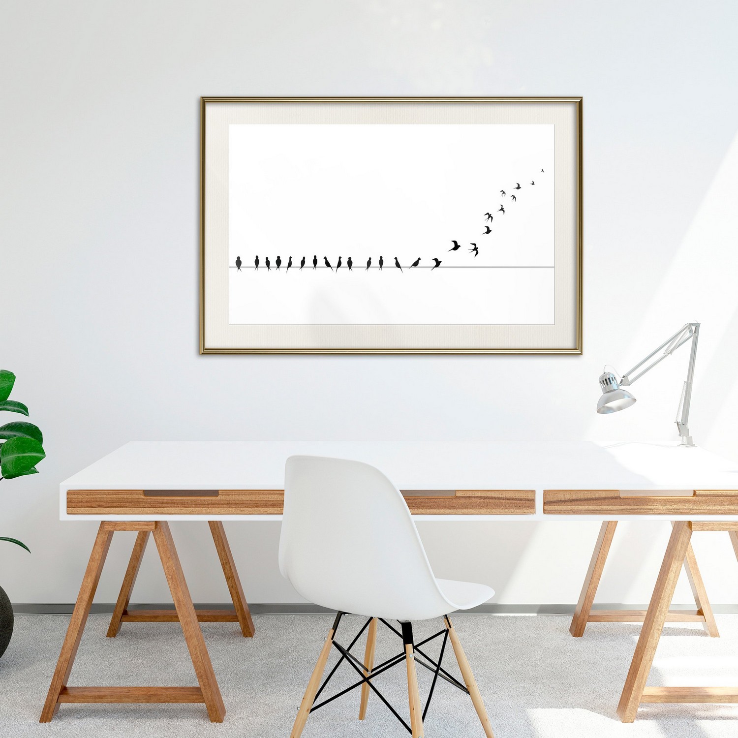 Poster Artgeist Affisch Let's Fly