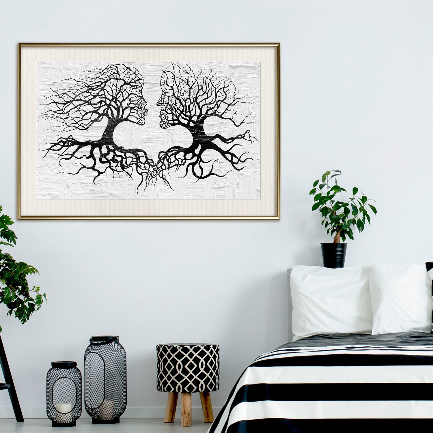 Poster Artgeist Affisch The Kiss of the Wind