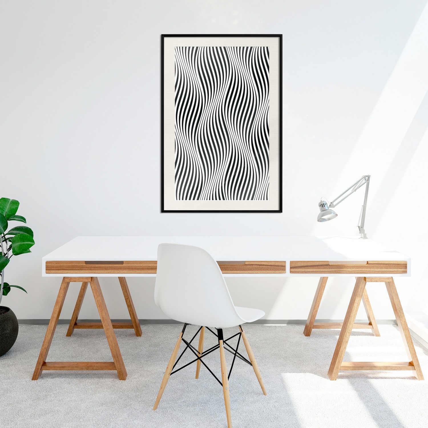 Poster Artgeist Affisch Optical Art