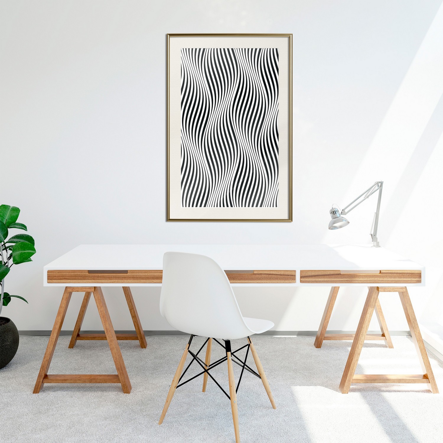 Poster Artgeist Affisch Optical Art