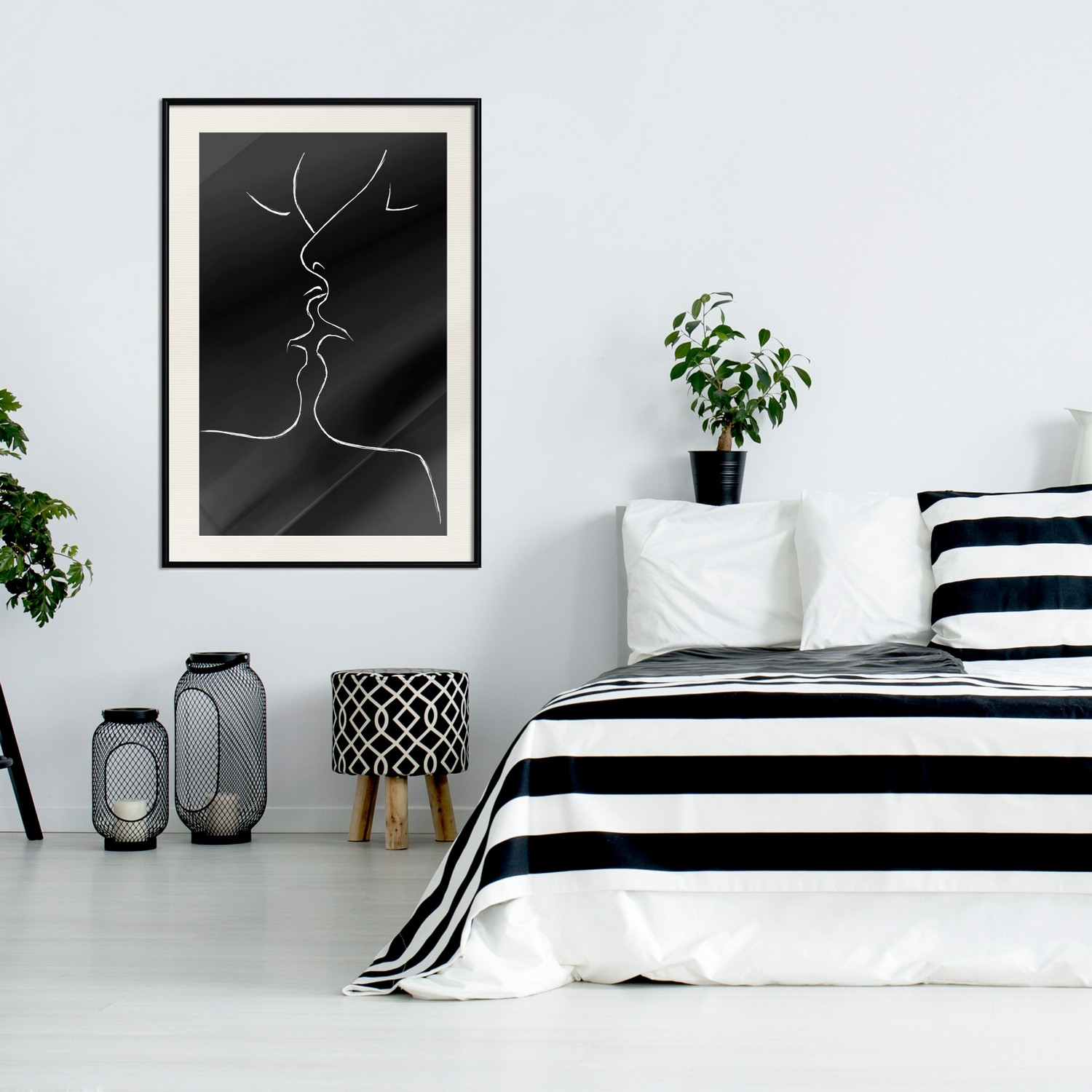 Poster Artgeist Affisch Kiss