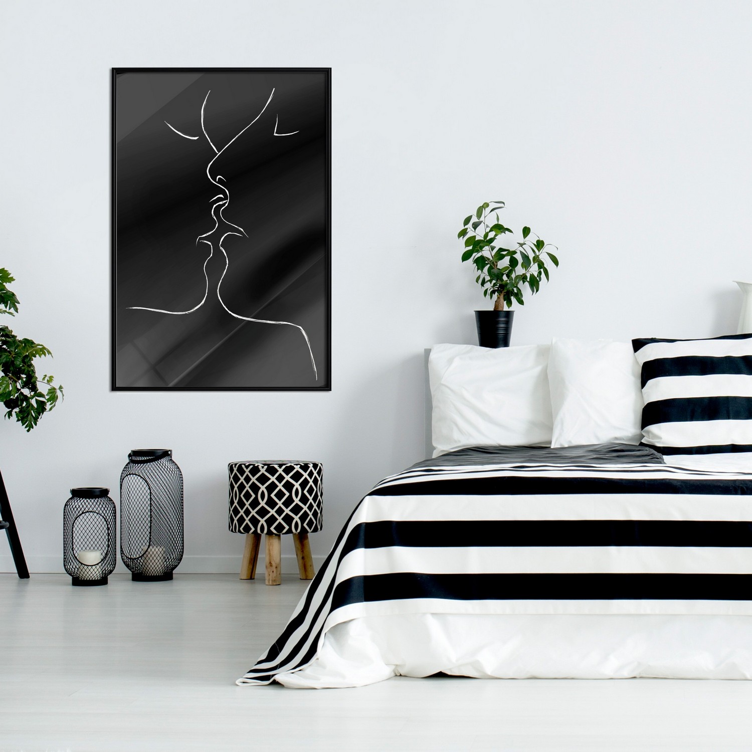 Poster Artgeist Affisch Kiss