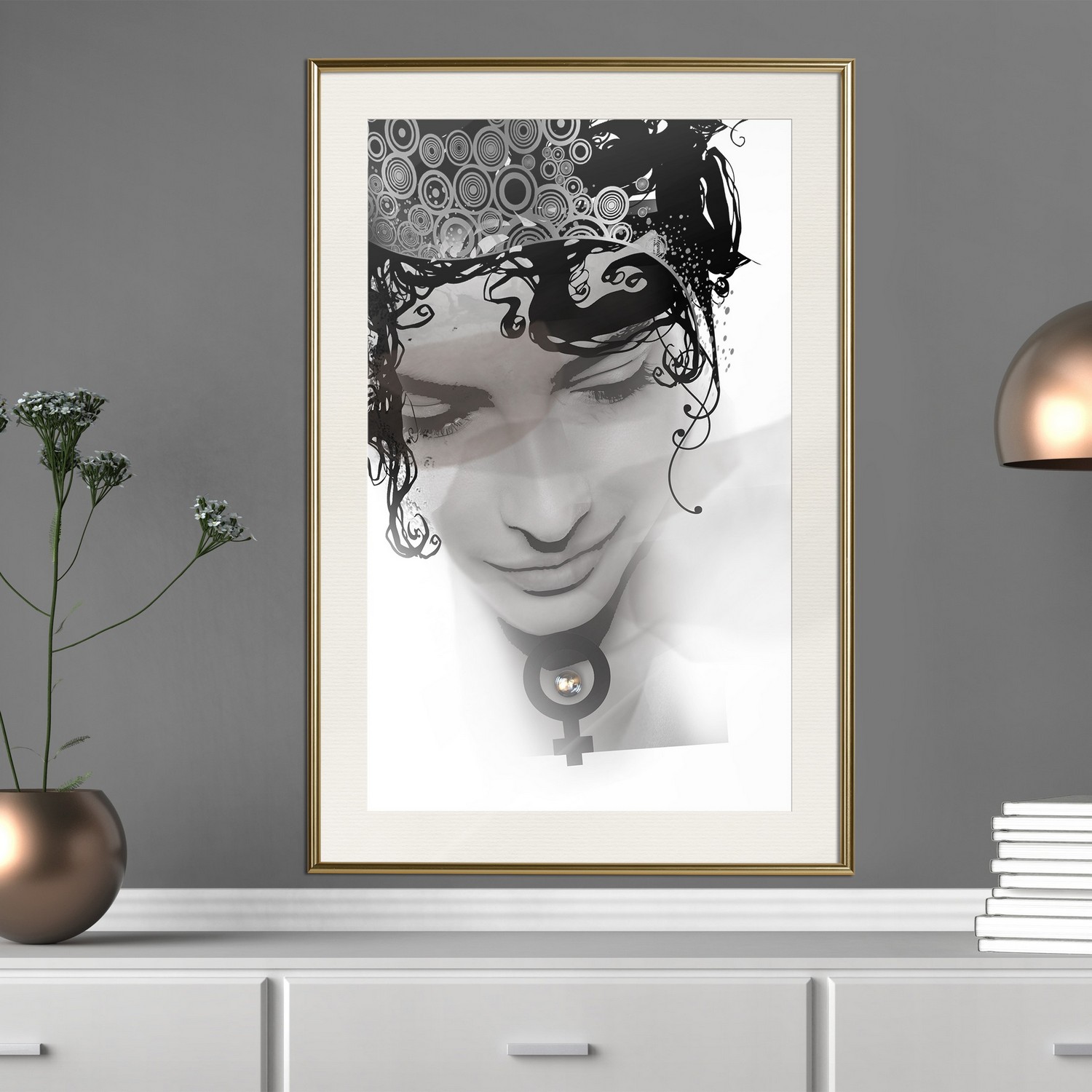 Poster Artgeist Affisch Female Beauty