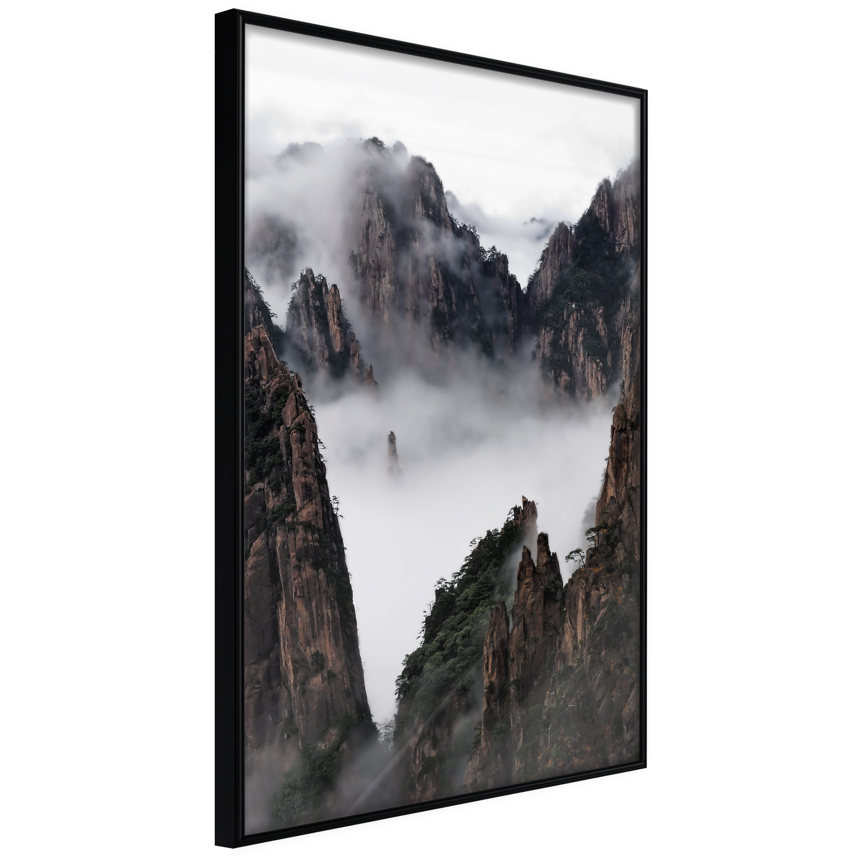 Poster Artgeist Affisch Fog Over Huang Shan