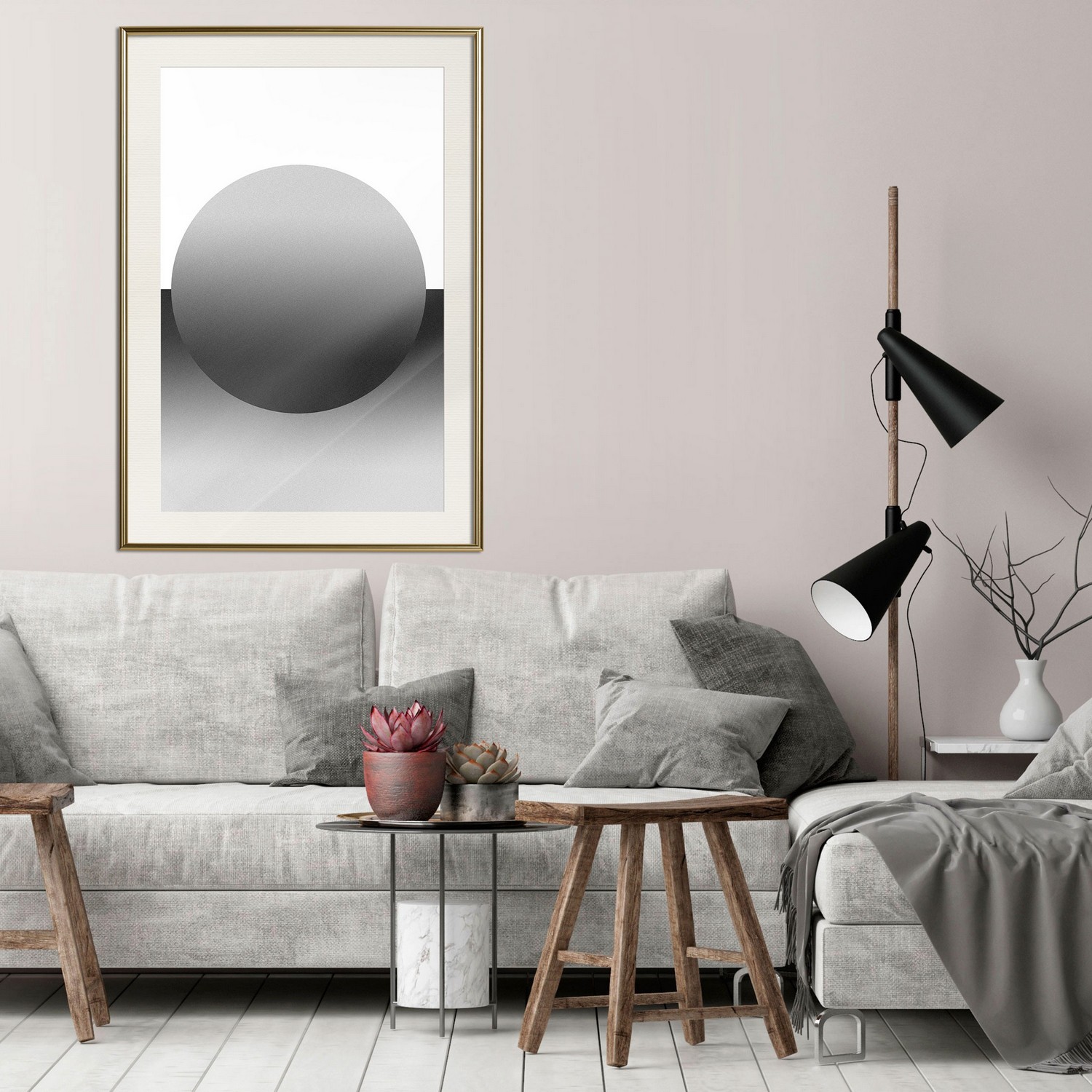 Poster Artgeist Affisch Partial Eclipse