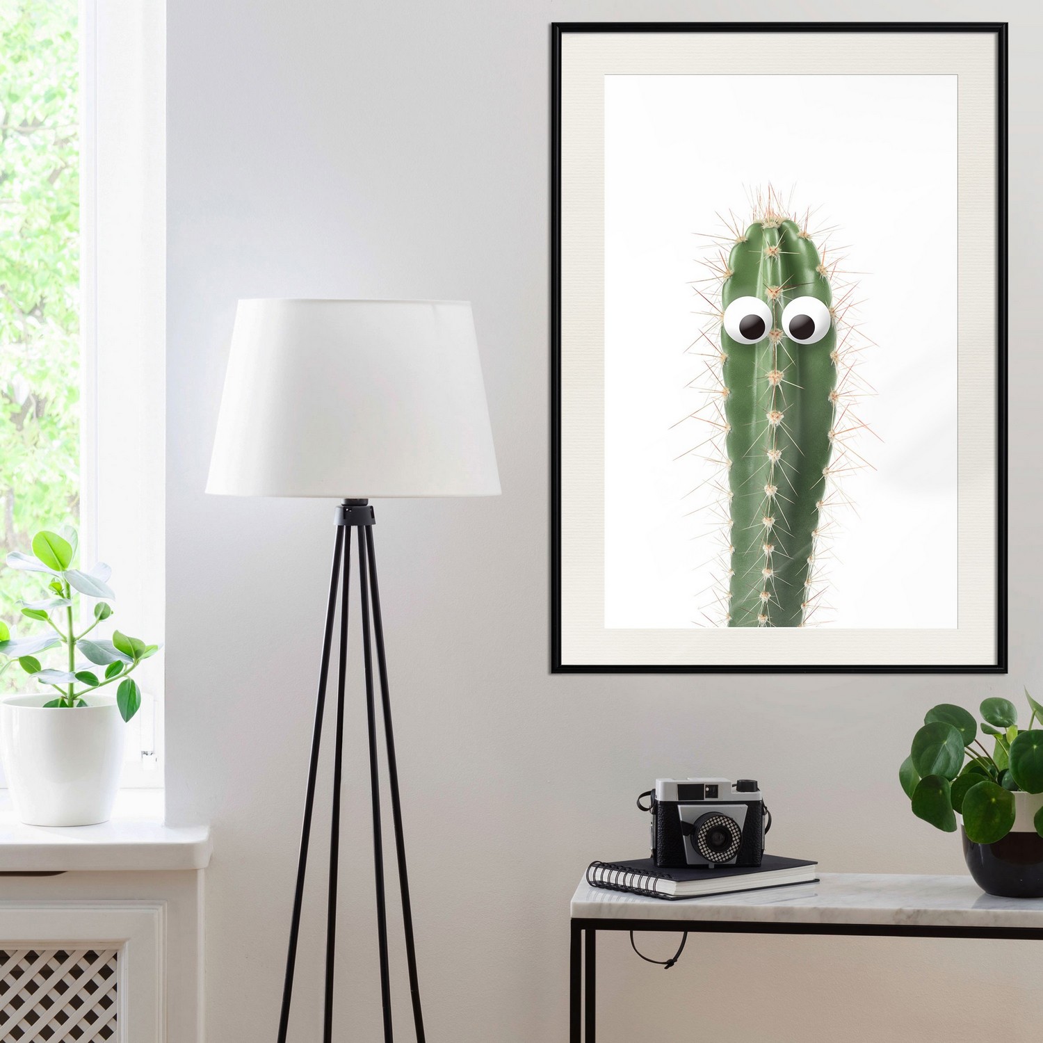 Poster Artgeist Affisch Live Cactus