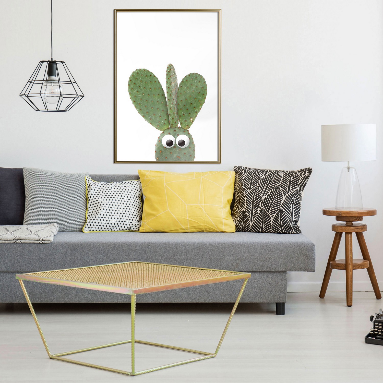 Poster Artgeist Affisch Ear Cactus