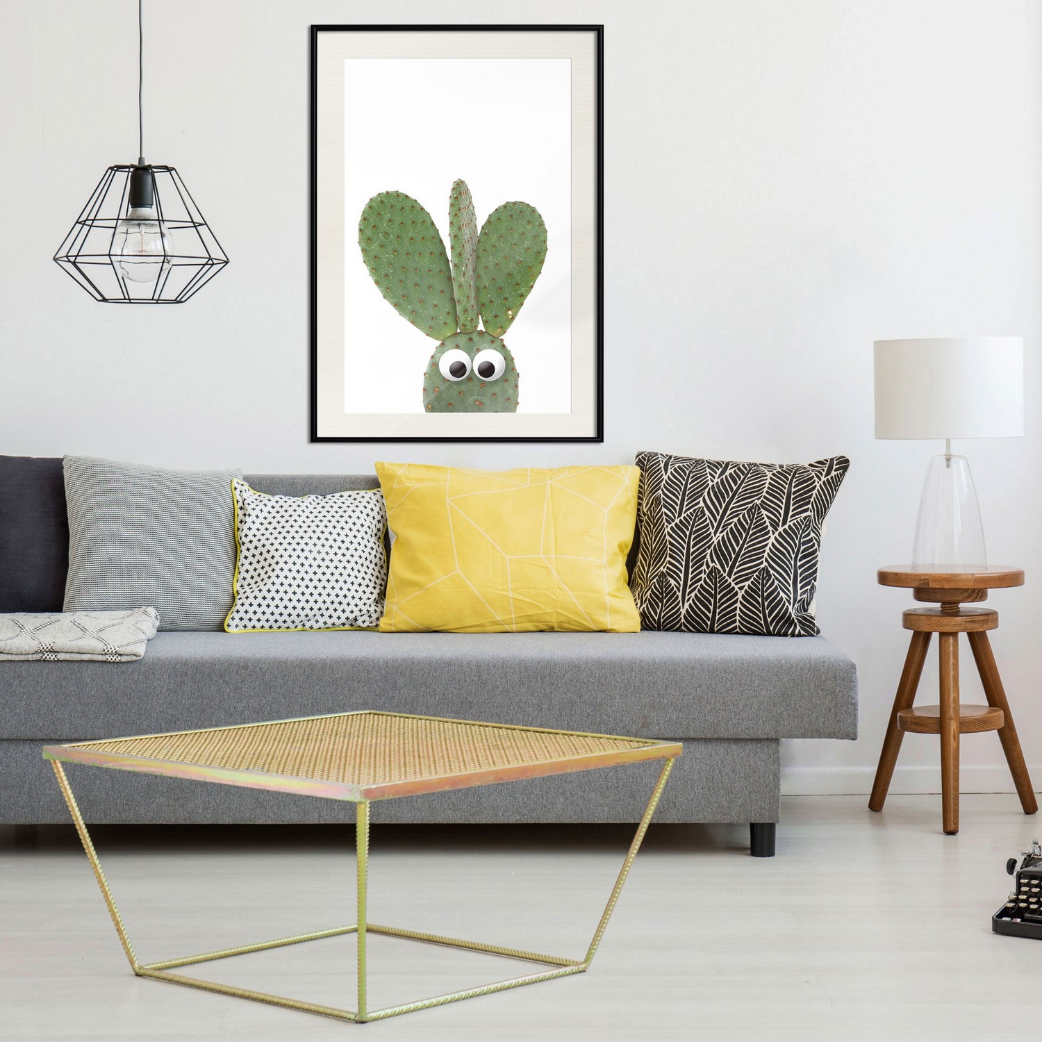 Poster Artgeist Affisch Ear Cactus