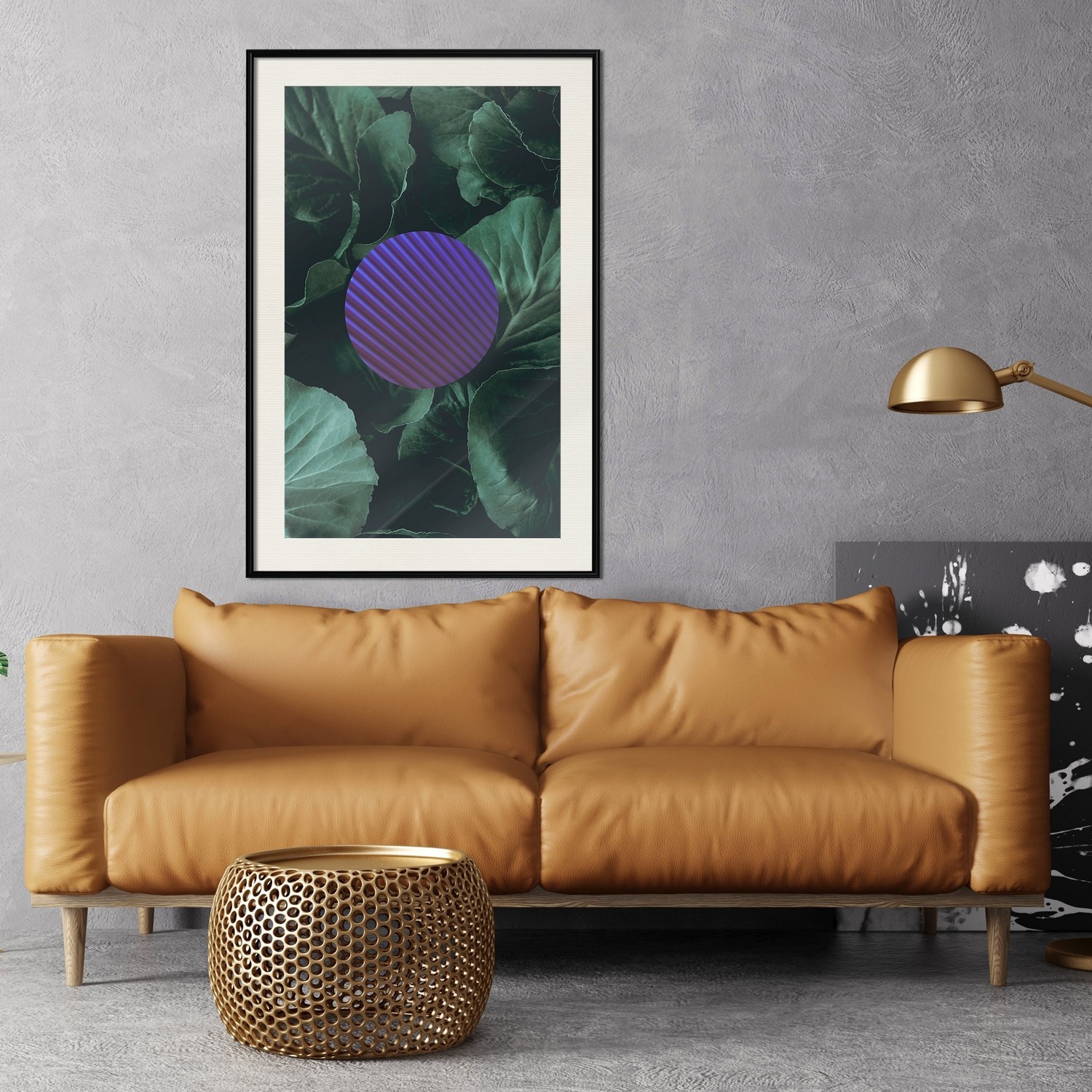 Poster Artgeist Affisch Botanical Abstraction