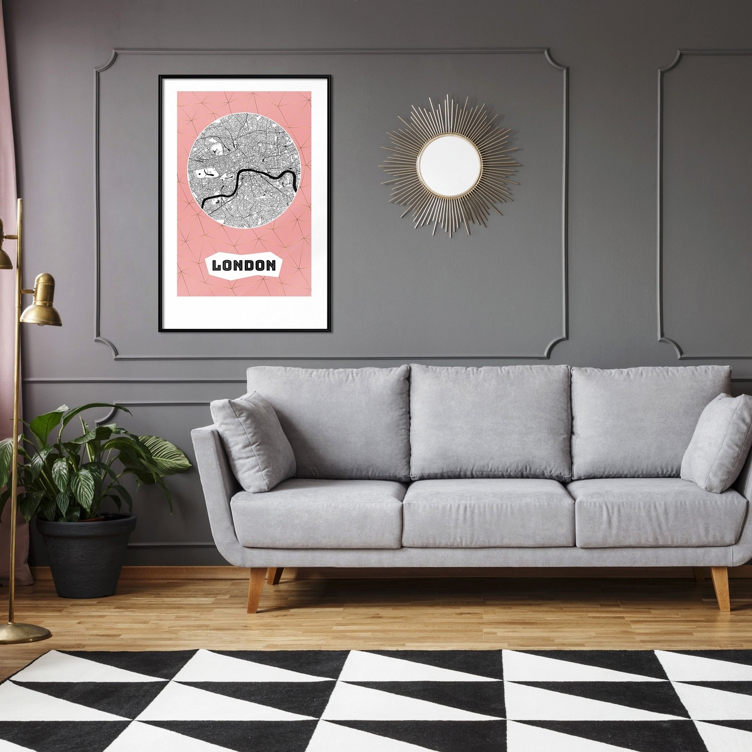 Poster Artgeist Affisch Central London