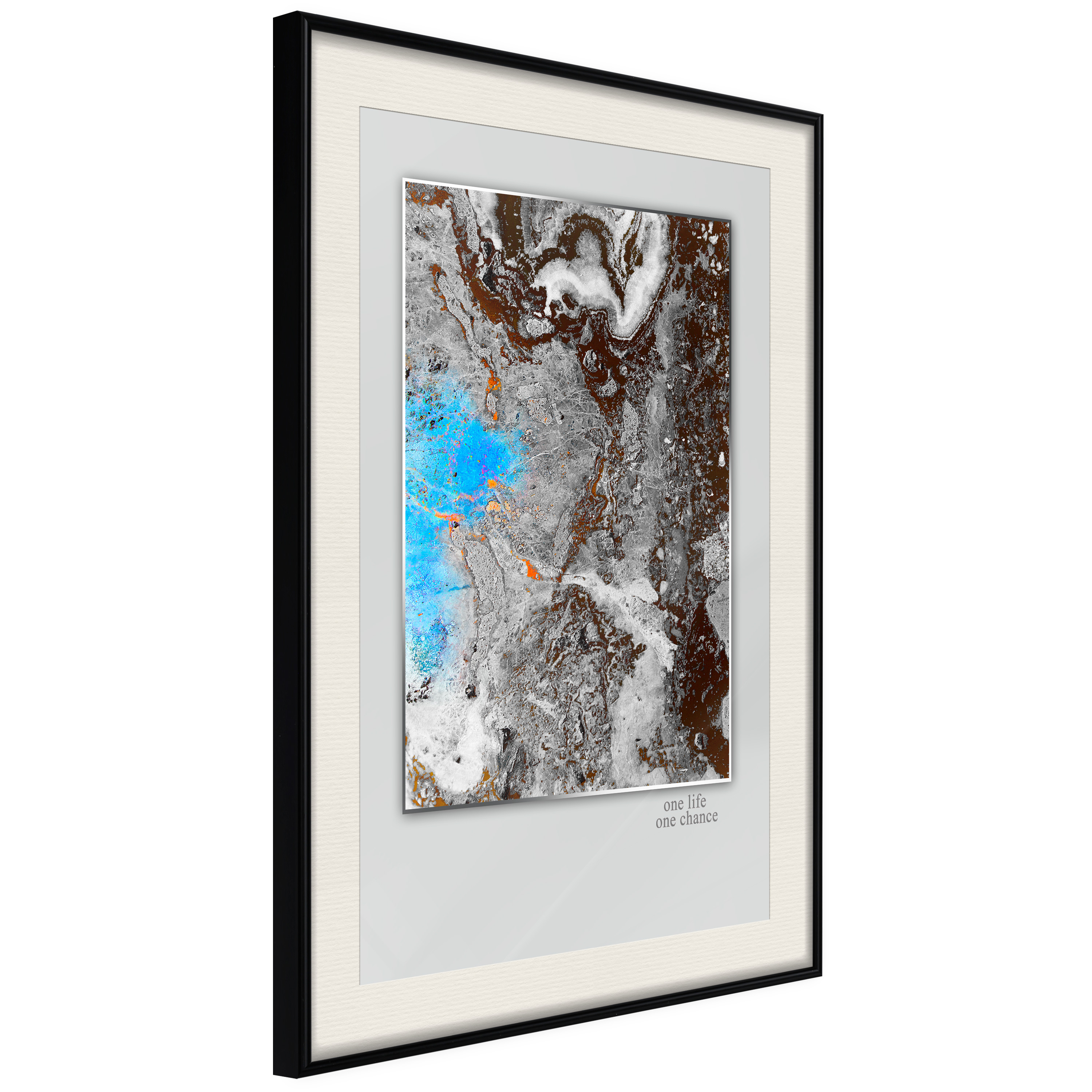 Poster Artgeist Affisch One Life - One Chance