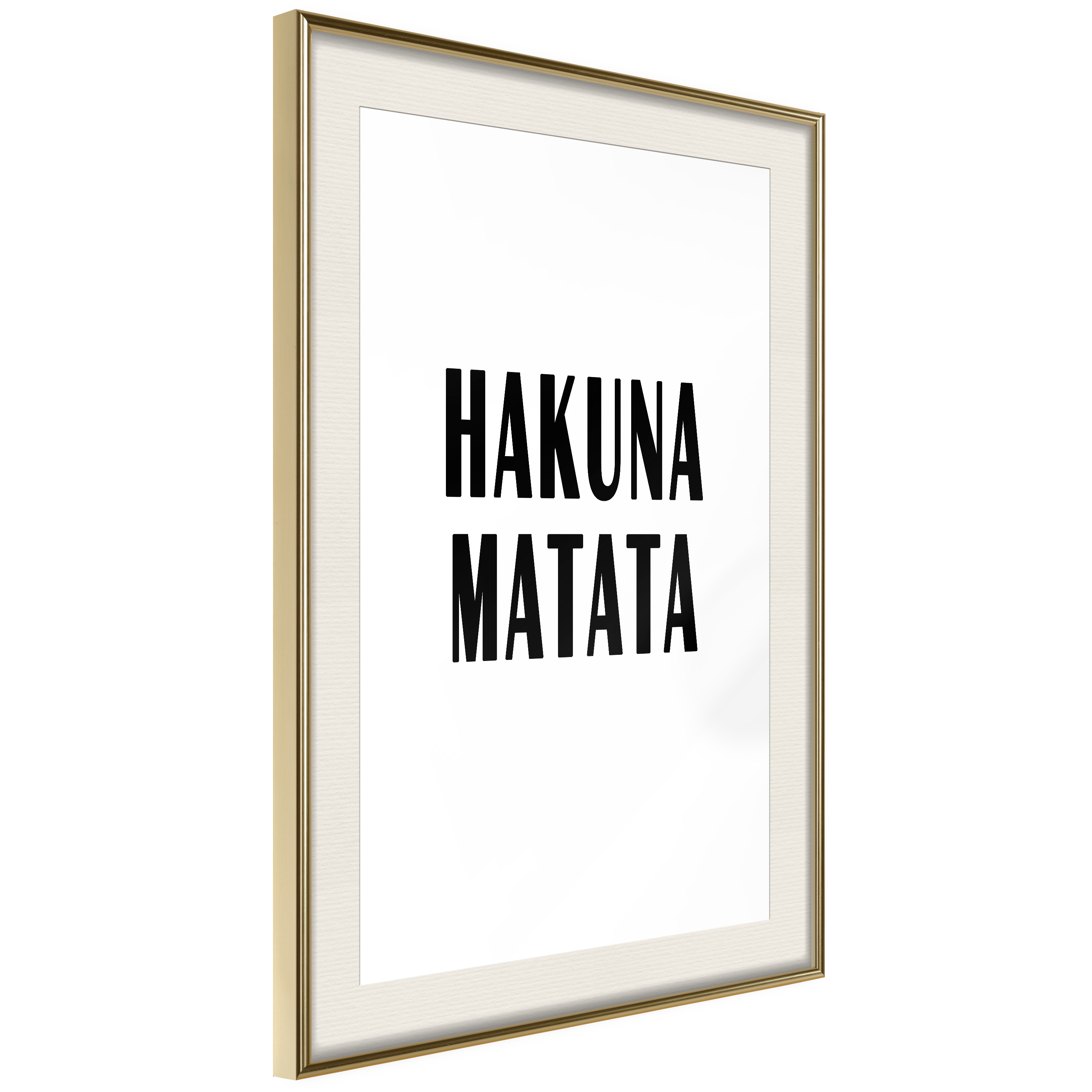 Poster Artgeist Affisch Hakuna Matata