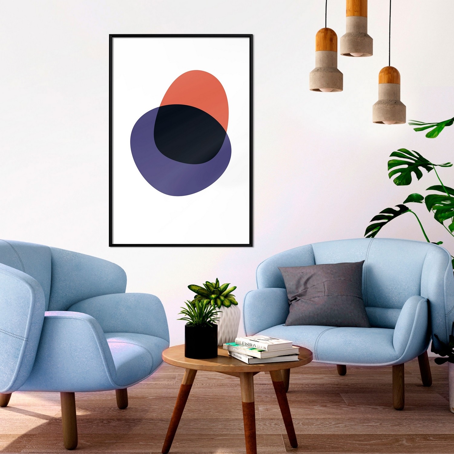 Poster Artgeist Affisch Colour Contrast