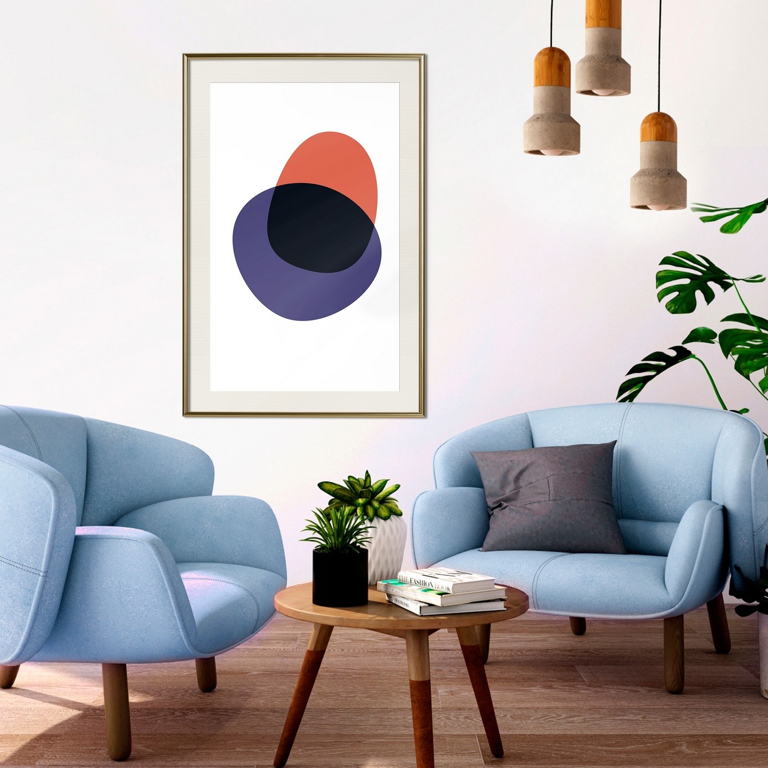 Poster Artgeist Affisch Colour Contrast