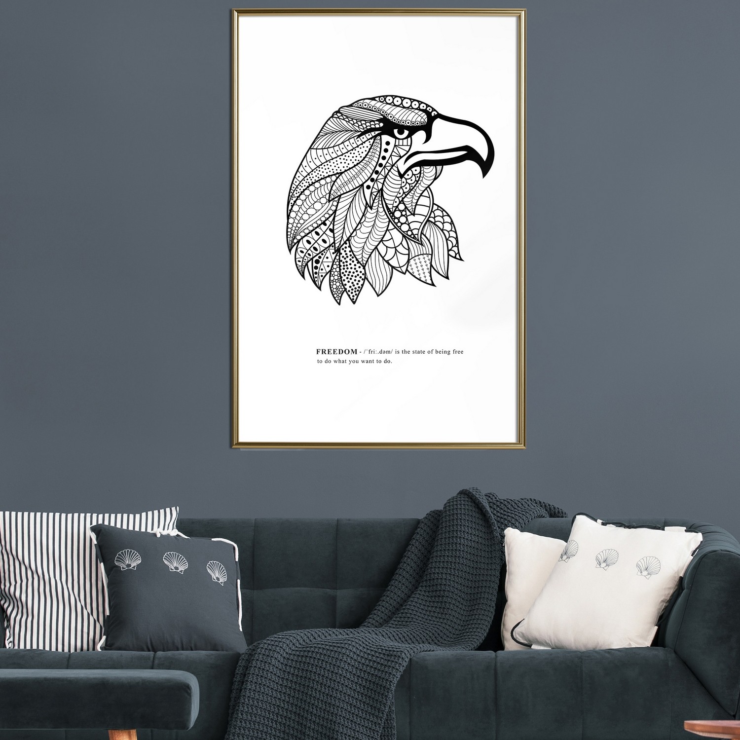 Poster Artgeist Affisch Eagle of Freedom
