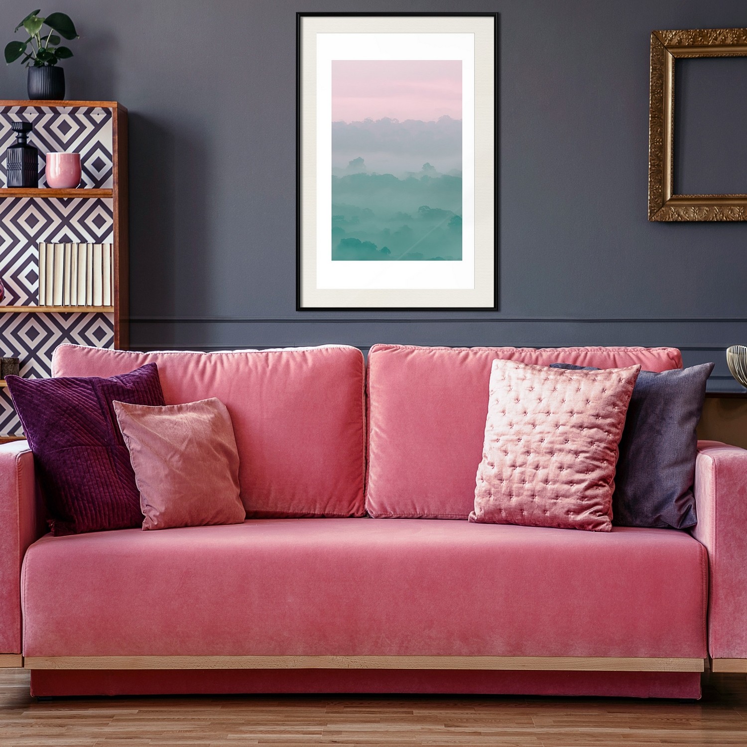 Poster Artgeist Affisch Foggy Dawn