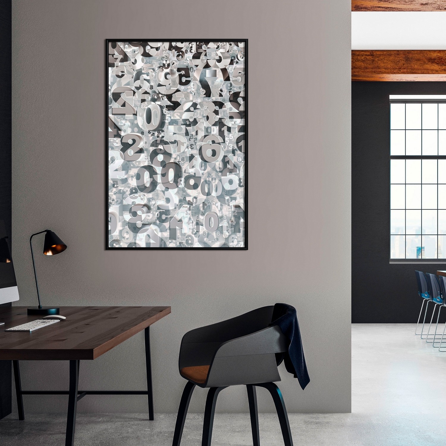 Poster Artgeist Affisch Numerology