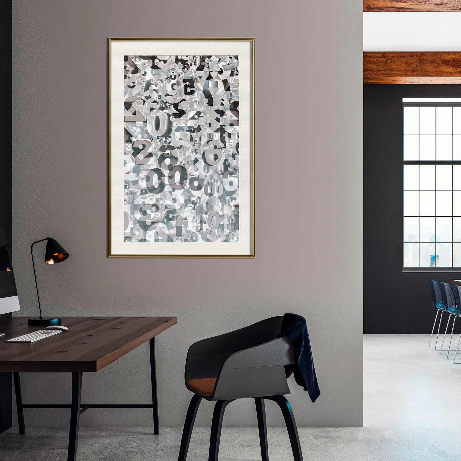 Poster Artgeist Affisch Numerology