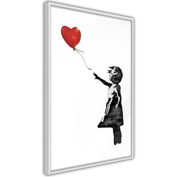Poster Artgeist Affisch Banksy Girl with Balloon