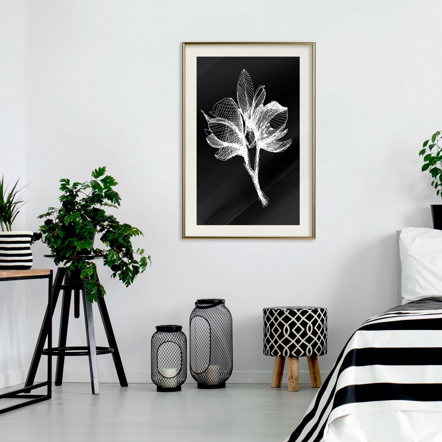 Poster Artgeist Affisch Night Flower