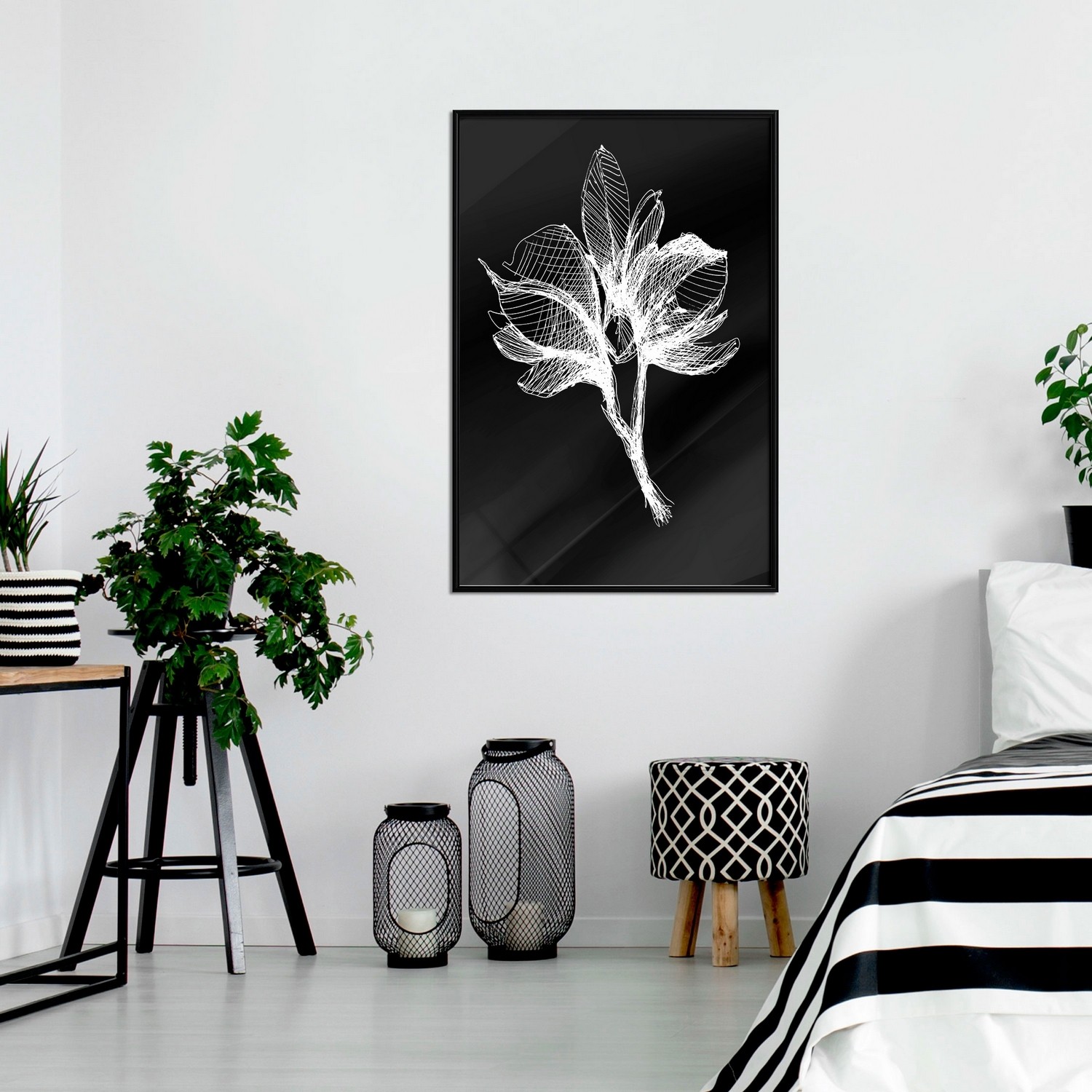 Poster Artgeist Affisch Night Flower