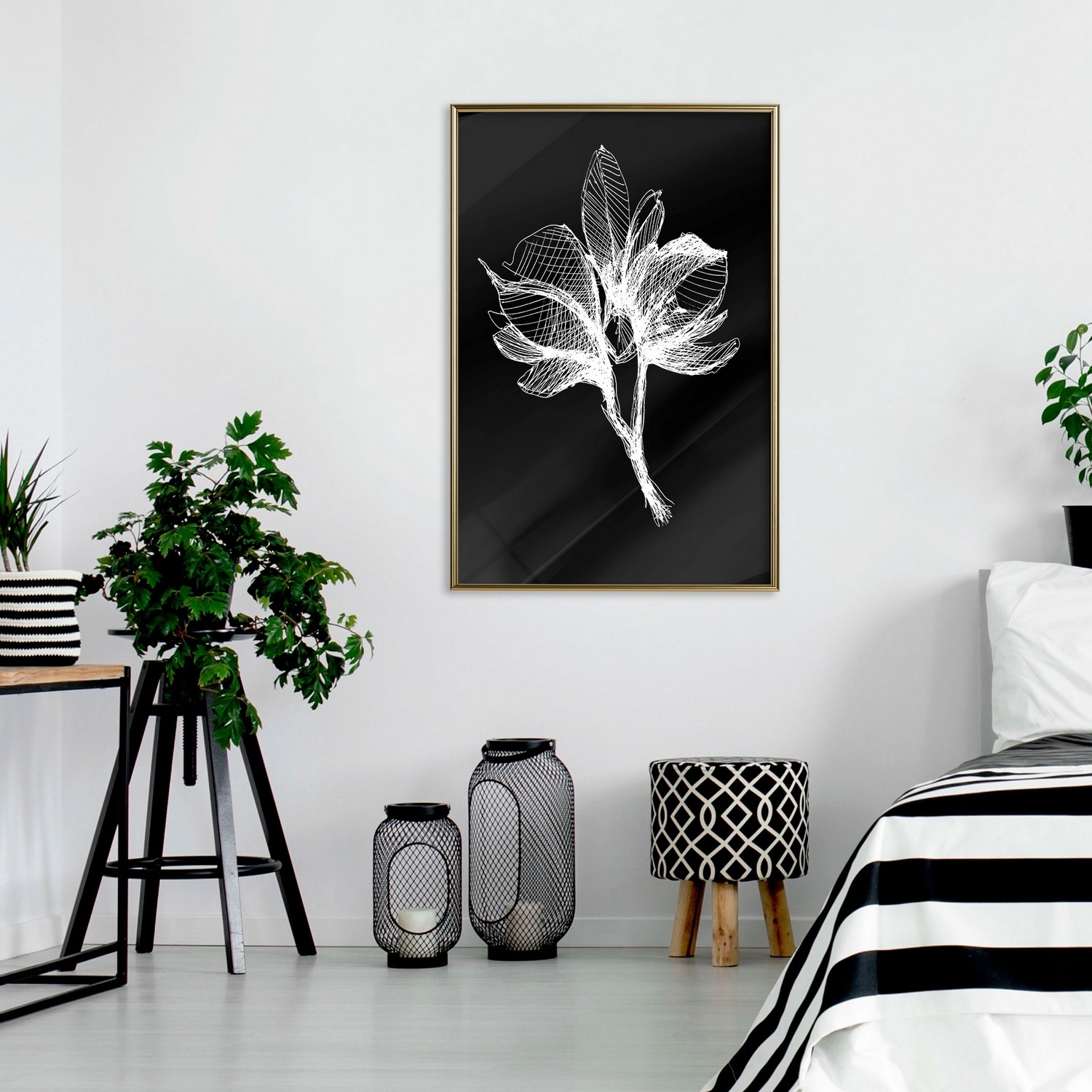 Poster Artgeist Affisch Night Flower