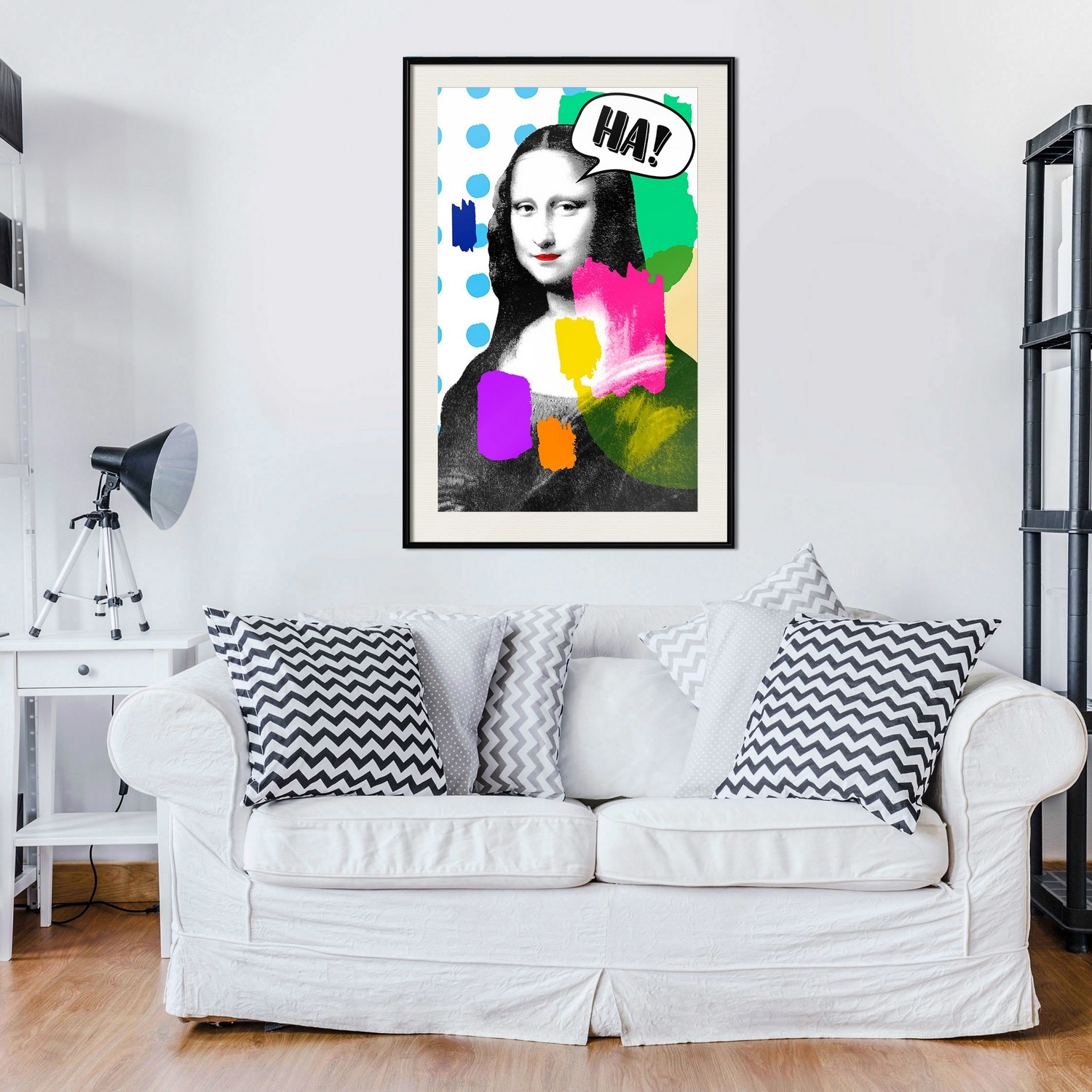 Poster Artgeist Affisch Mona Lisa Pop-art
