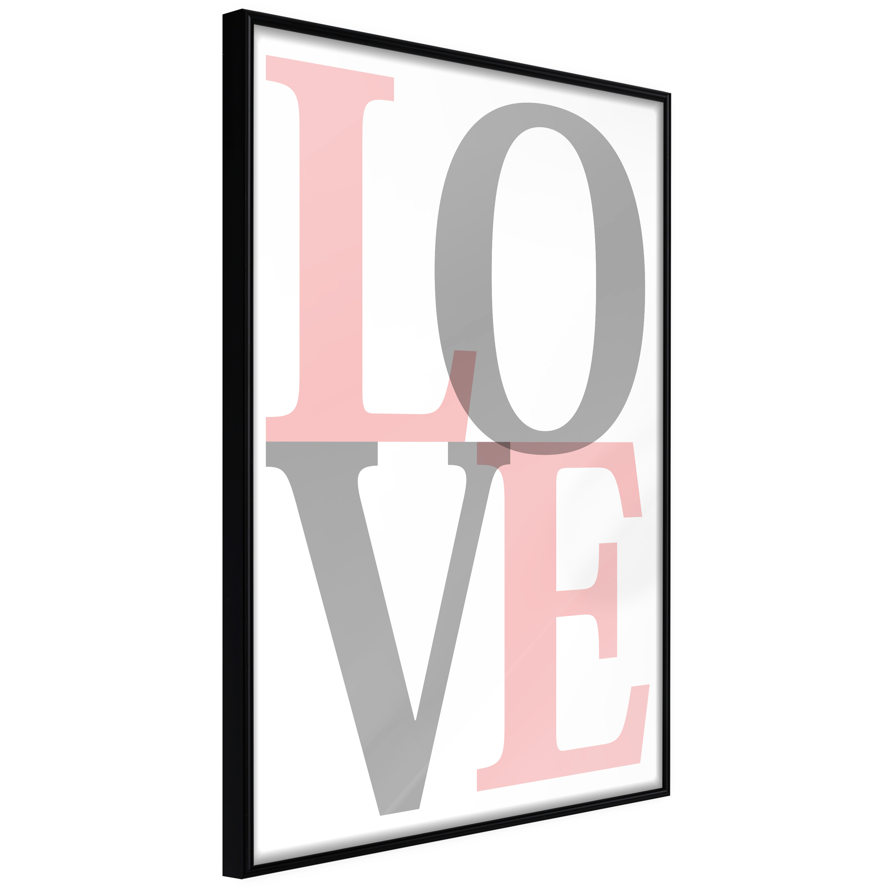 Poster Artgeist Affisch Grey Love