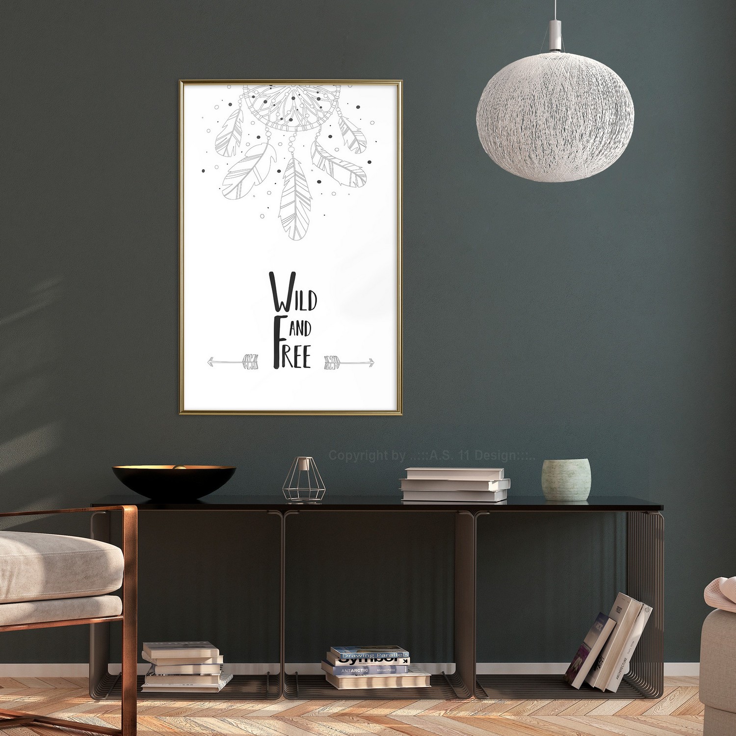 Poster Artgeist Affisch Wild and Free