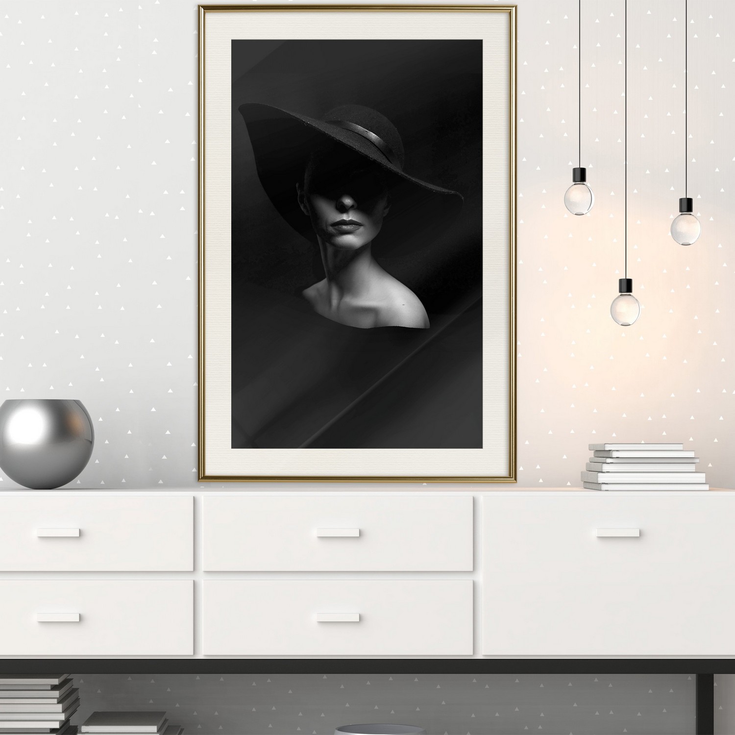 Poster Artgeist Affisch Mysterious Woman