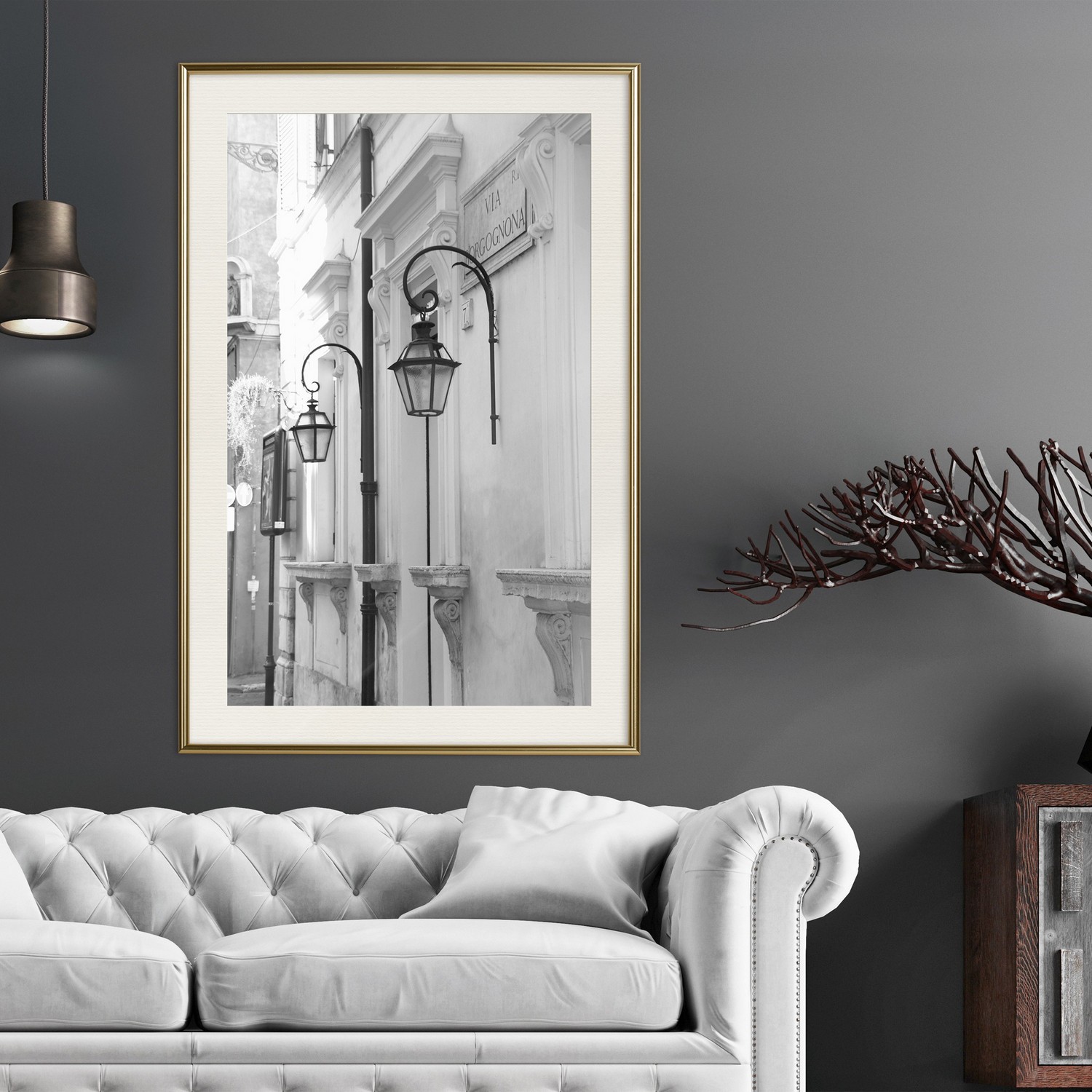 Poster Artgeist Affisch Street Lamps