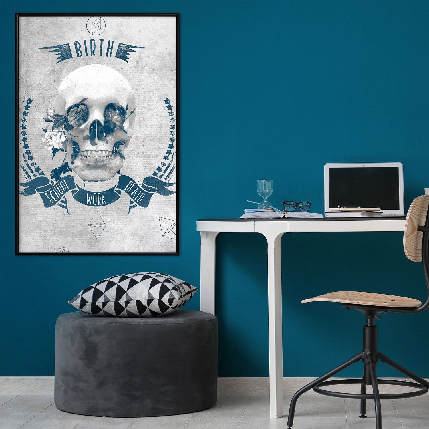 Poster Artgeist Affisch Life Is Brutal