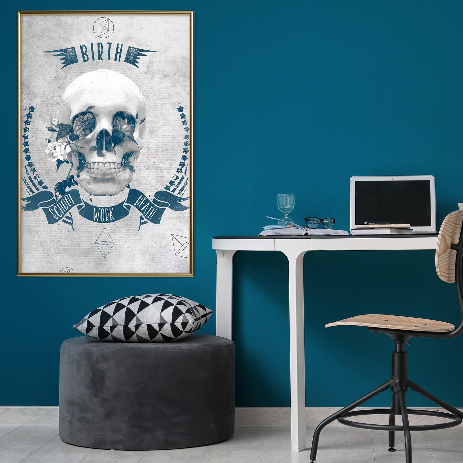 Poster Artgeist Affisch Life Is Brutal