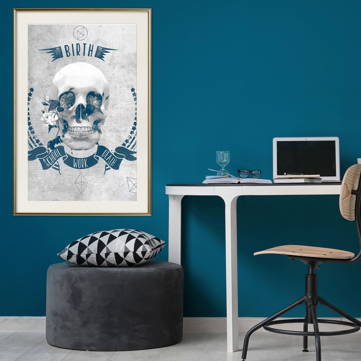 Poster Artgeist Affisch Life Is Brutal