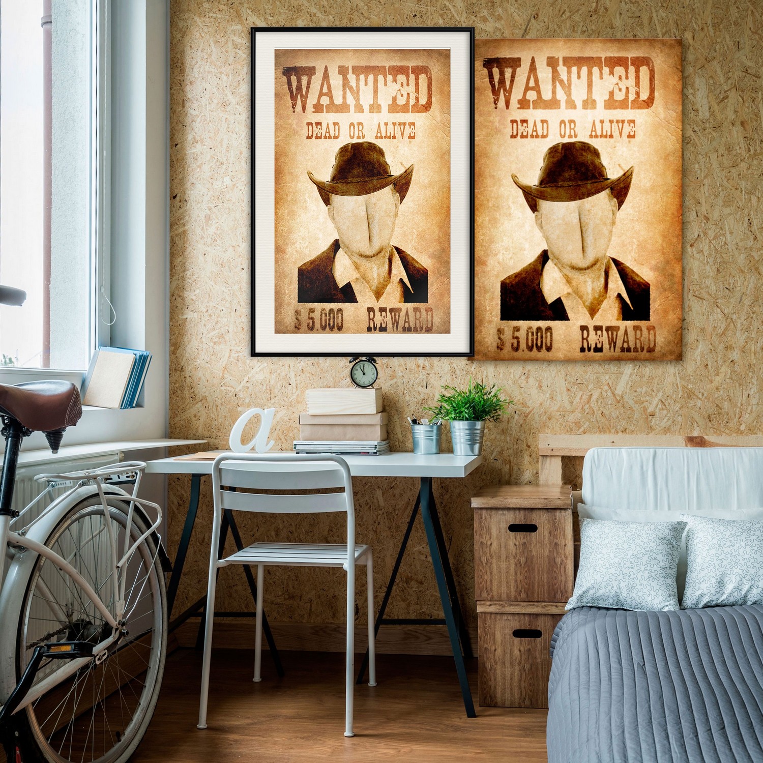 Poster Artgeist Affisch Wanted