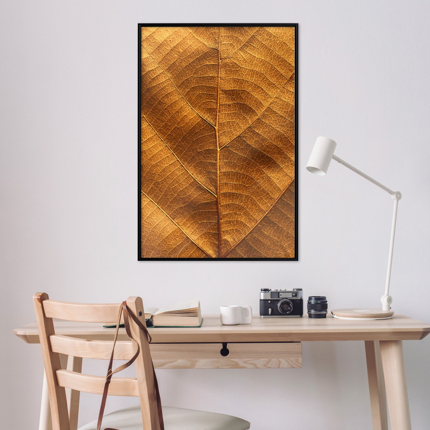 Poster Artgeist Affisch Autumn Leaf