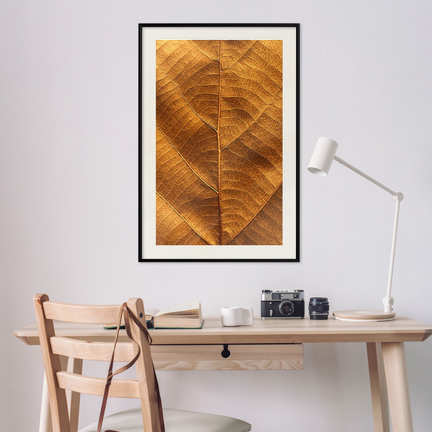 Poster Artgeist Affisch Autumn Leaf